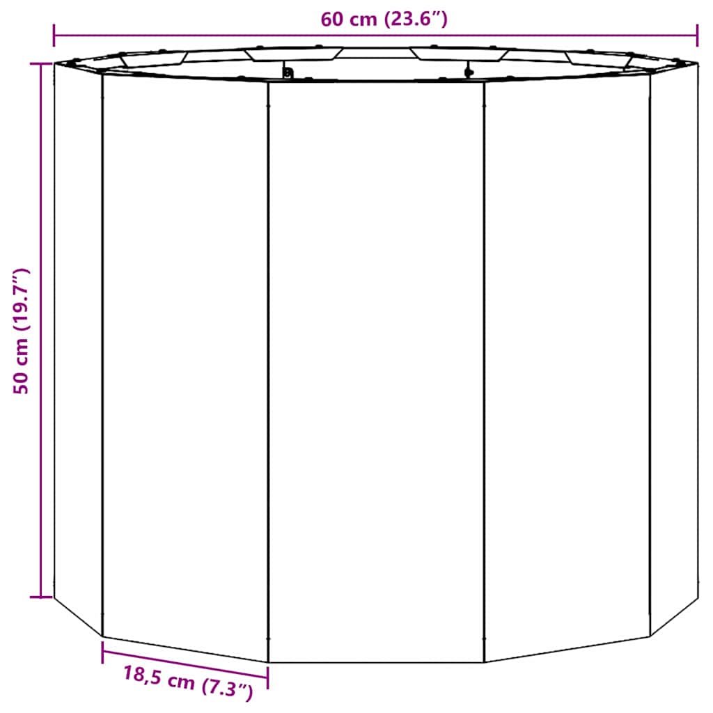 Lovelis Balta 60 x 60 x 50 cm Plienas