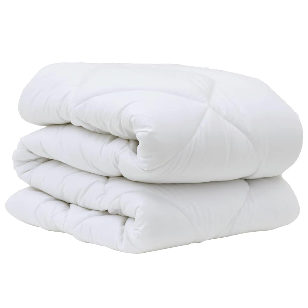 Žiemos antklodės komplektas 2 pcs Balta 135 x 200 cm Mikropluoštas