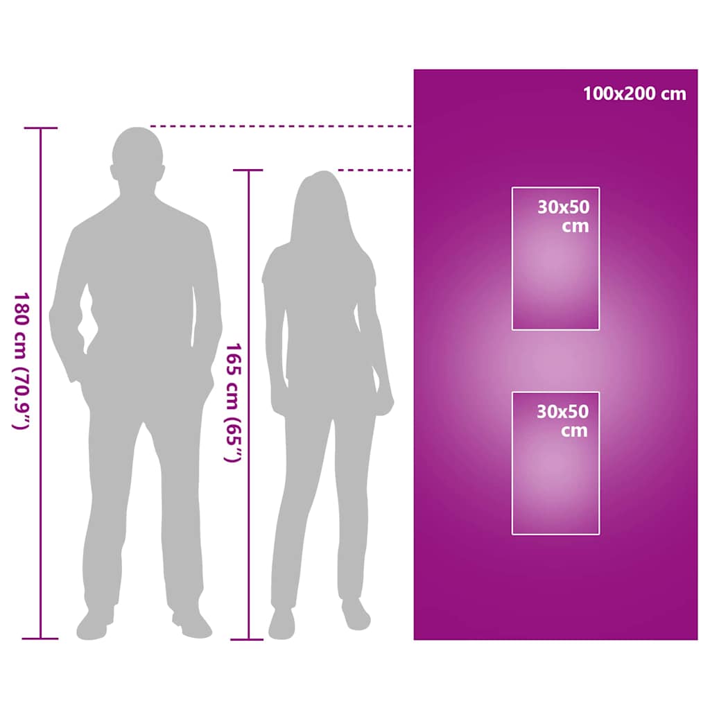 Sporto rankšluosčių rinkinys 3 pcs Violetinė