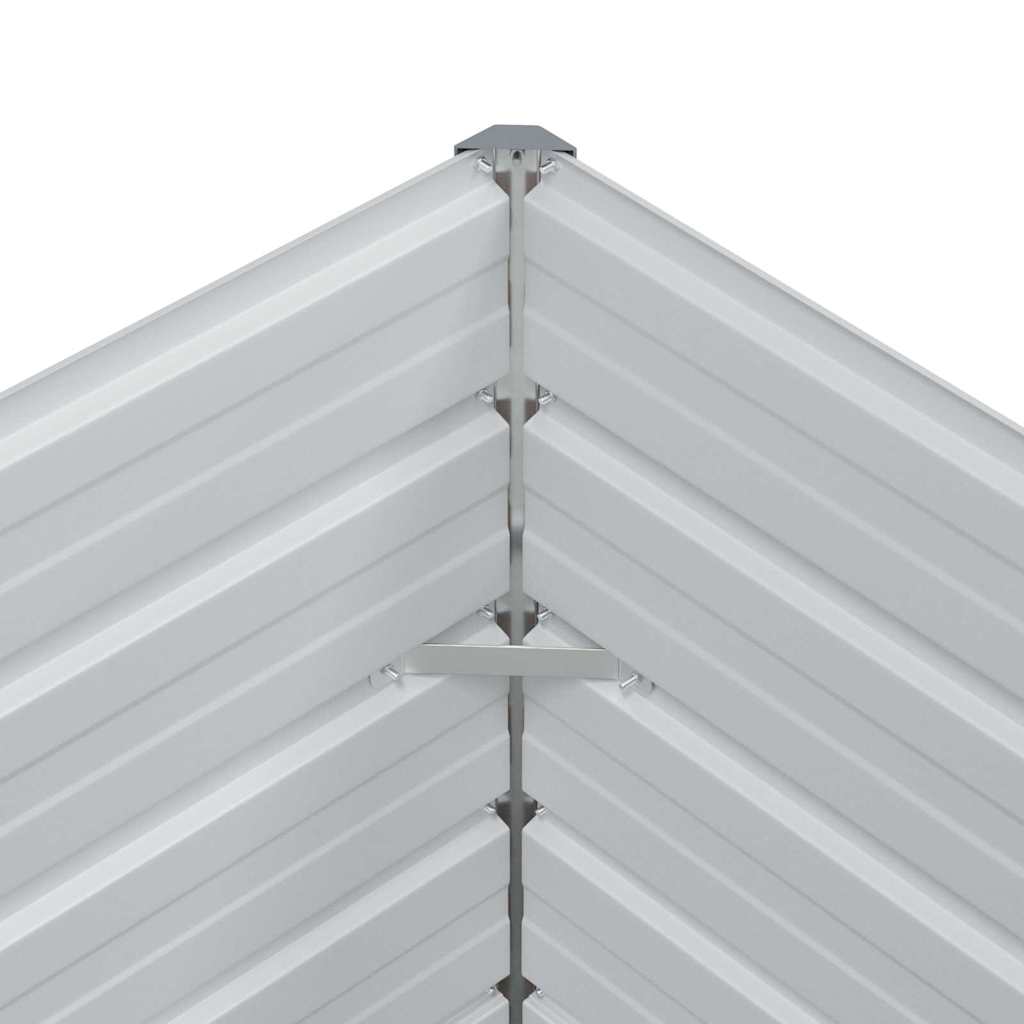 Paaukštinta sodo lova Šviesiai rudas 100 x 40 x 77 cm