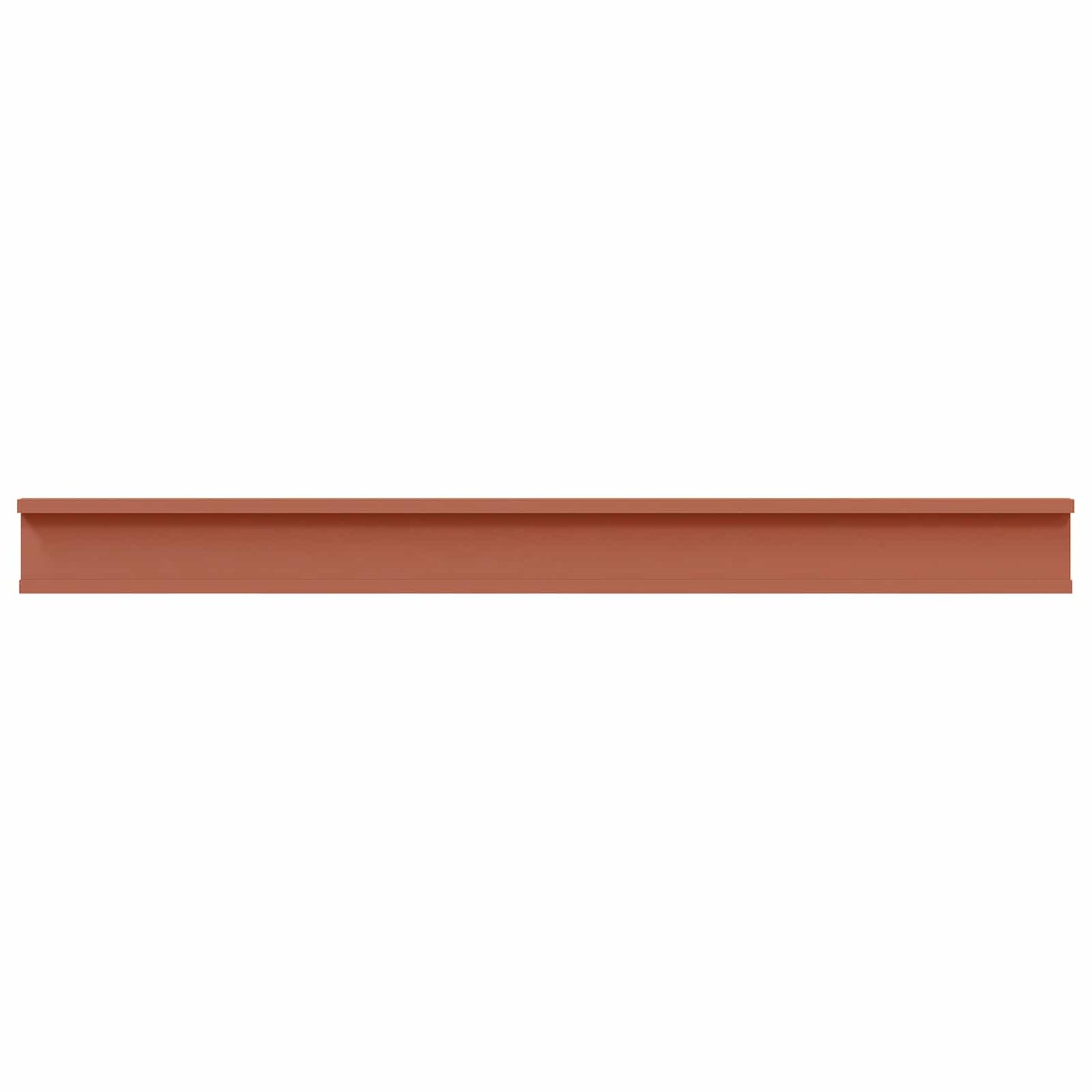 Sieninė lentyna 2 pcs Raudona 100 x 9 x 3 cm Apdirbta mediena