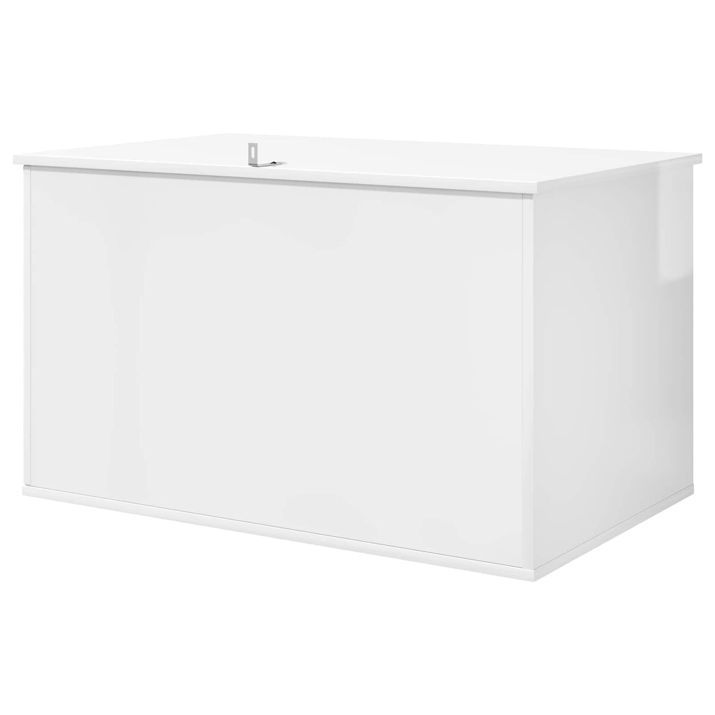 Katės namelis Blizgus baltas 85 x 55 x 50 cm Apdirbta mediena