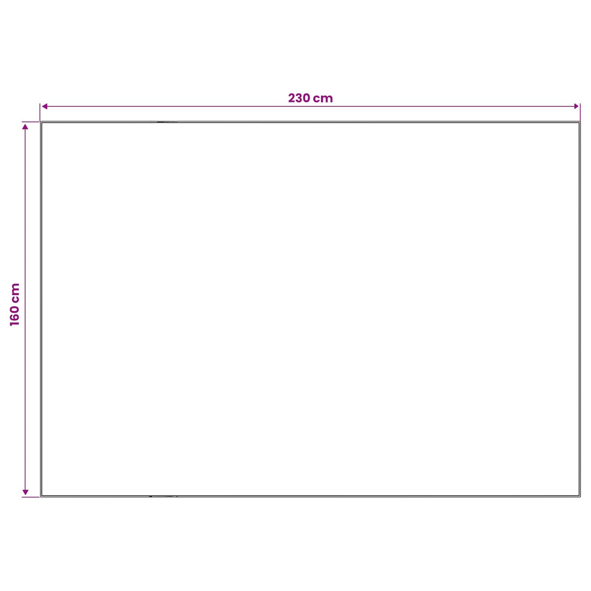 Kilimas ORIZ Raudona 160 x 230 cm 100% poliesteris