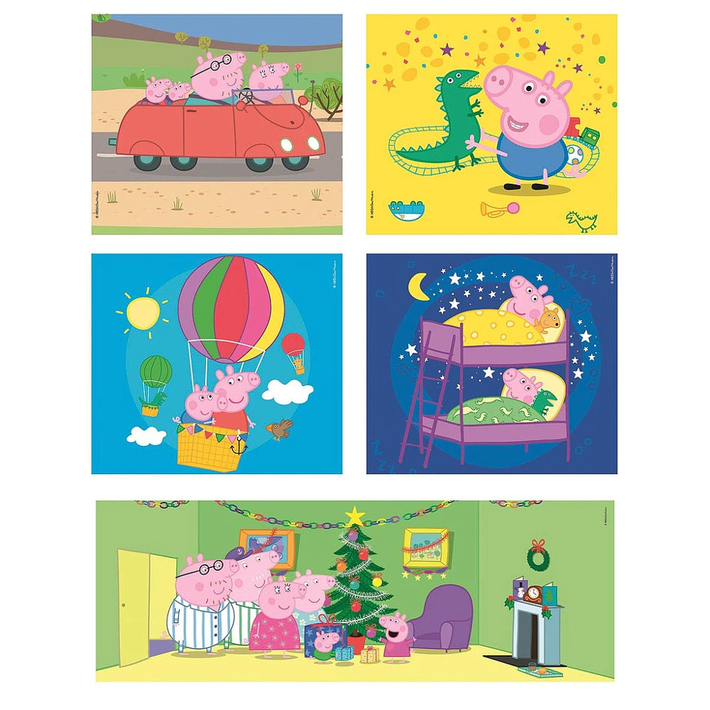 Clementoni dėlionė PEPPA PIG LIFE 10 IN 1