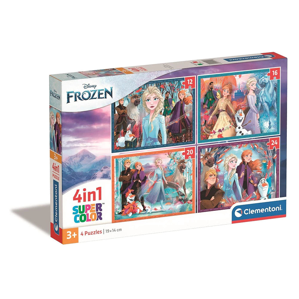 Clementoni dėlionė Disney LEDO ŠALIS 4 in 1