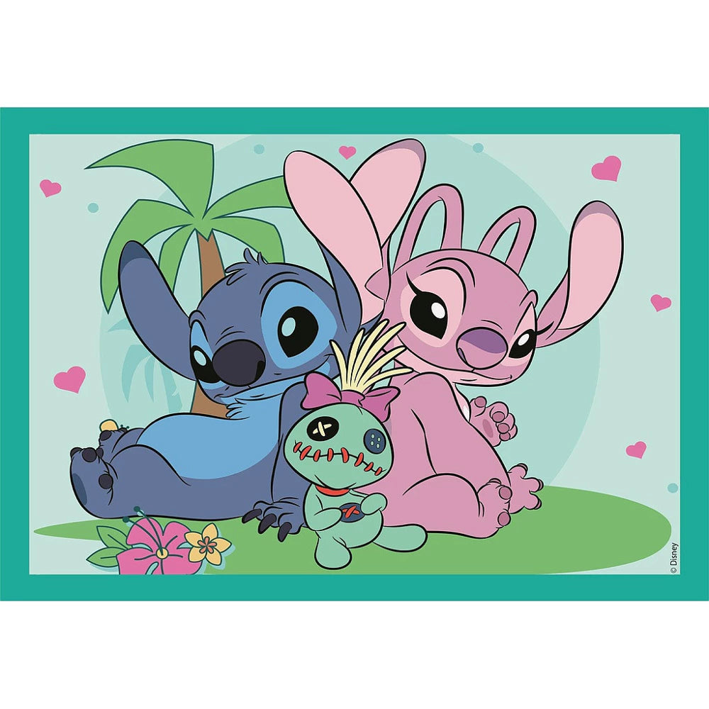 Clementoni dėlionės Disney Lilo ir Stitch 4 in 1