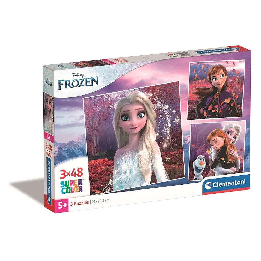 Clementoni dėlionė Disney Frozen ICE MAGIC BOND (3x48 det.)