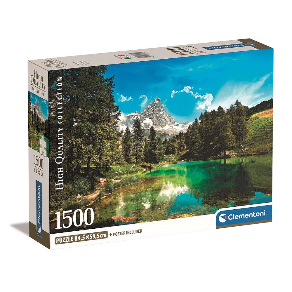 Clementoni dėlionė Naujoji Zelandija BLUE LAKE 1500 det.