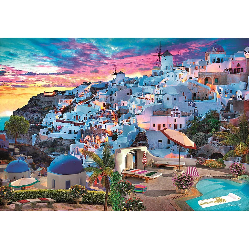 Clementoni dėlionė GREECE VIEW 500 det.