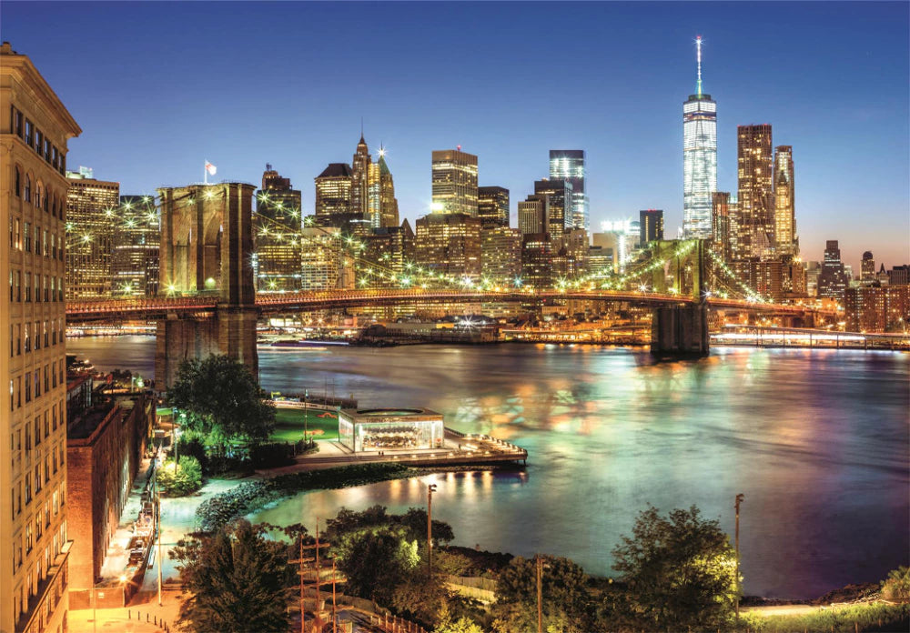 Clementoni dėlionė NEW YORK BROOKLYNBRIDGE LIGHTS 6000 det.