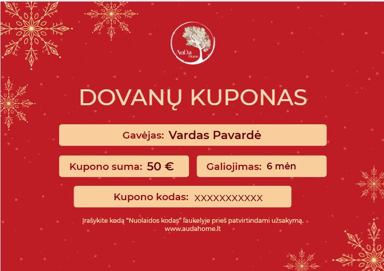 Dovanų kuponas