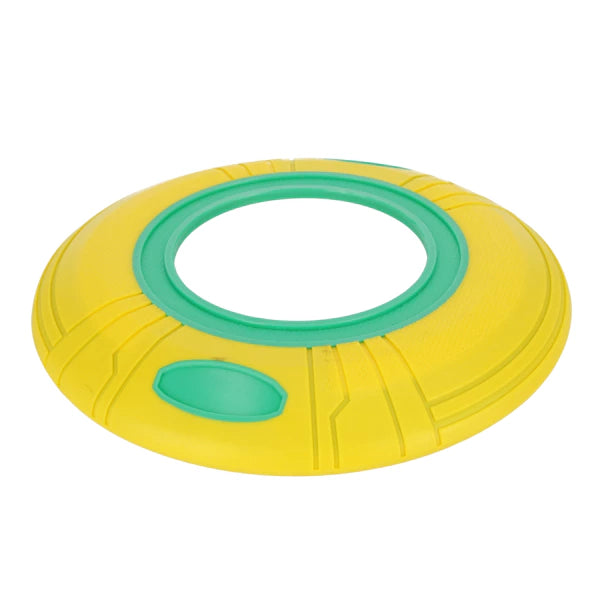 Šunų žaislinis diskas TRIK & ROLL (Geltonas, 25 cm)