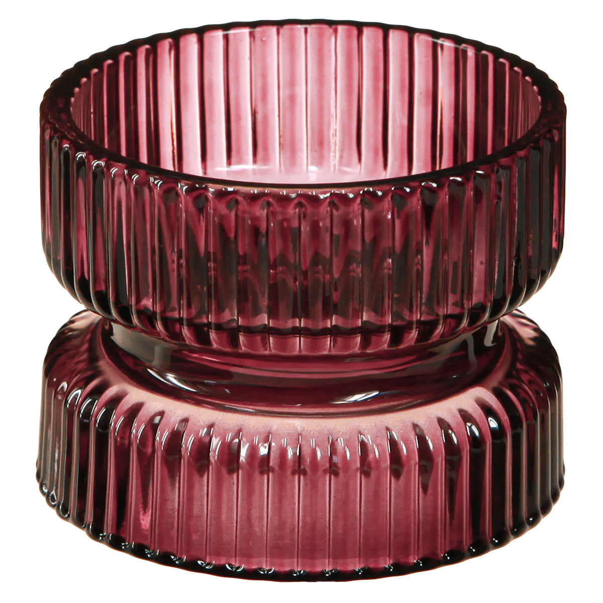 Stiklinės žvakidės (4 vnt.)(spalvų pasirinkimas)