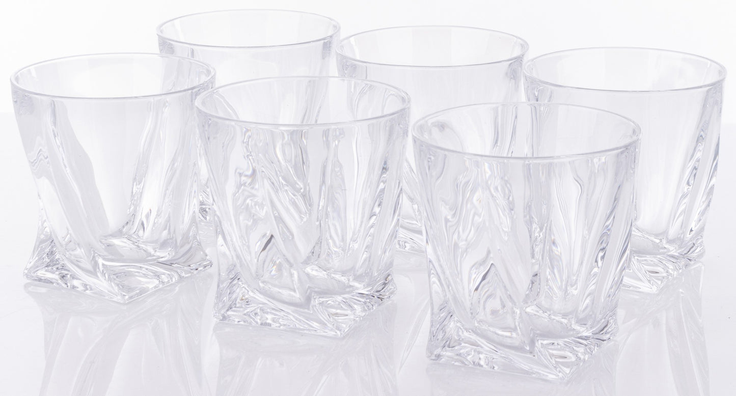 Taurių viskiui rinkinys Bohemia, 340 ml