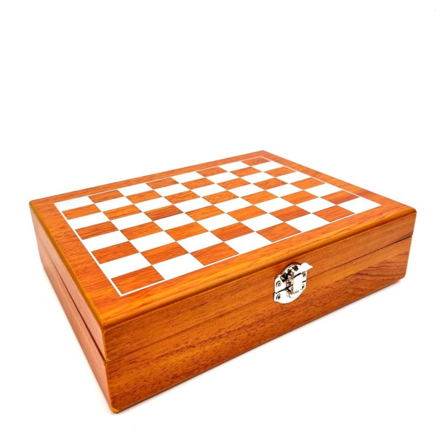 Odinė gertuvė su šachmatų rinkiniu ir butelių atidarytuvu (rinkinys)