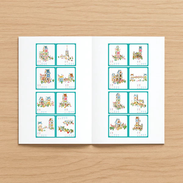 Statybiniai kaladėlės Namelis KRUZZEL (268 detalės )