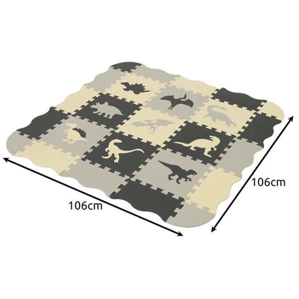 Storo putplasčio dėlionės – edukacinis žaidimų kilimėlis (35 dalys)