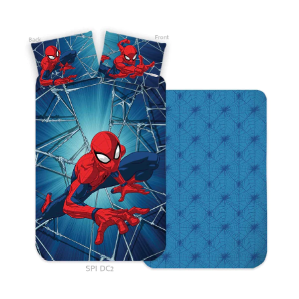 Kūdikių patalynės komplektas Spiderman (100x135, 2 dalių)