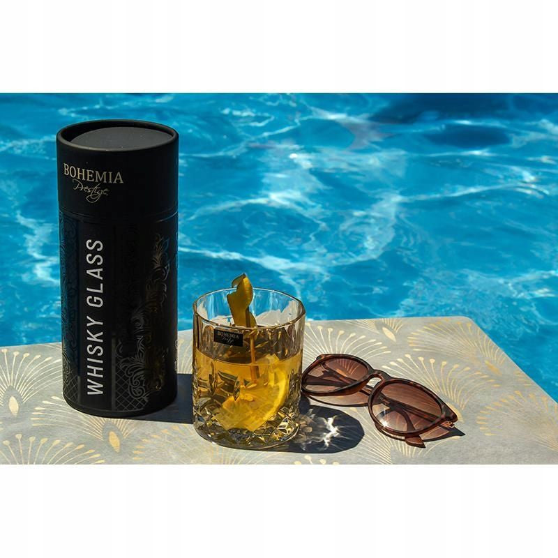 Viskio taurių rinkinys Bohemia Classico Tuba, 2 vnt.