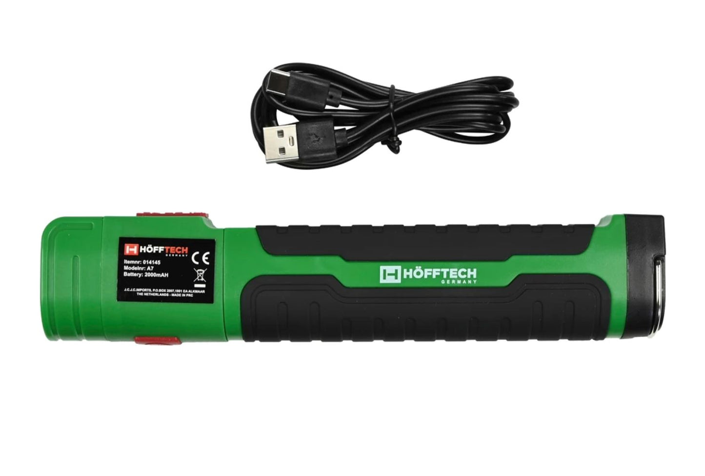 Įkraunamas teleskopinis COB apžiūros žibintas