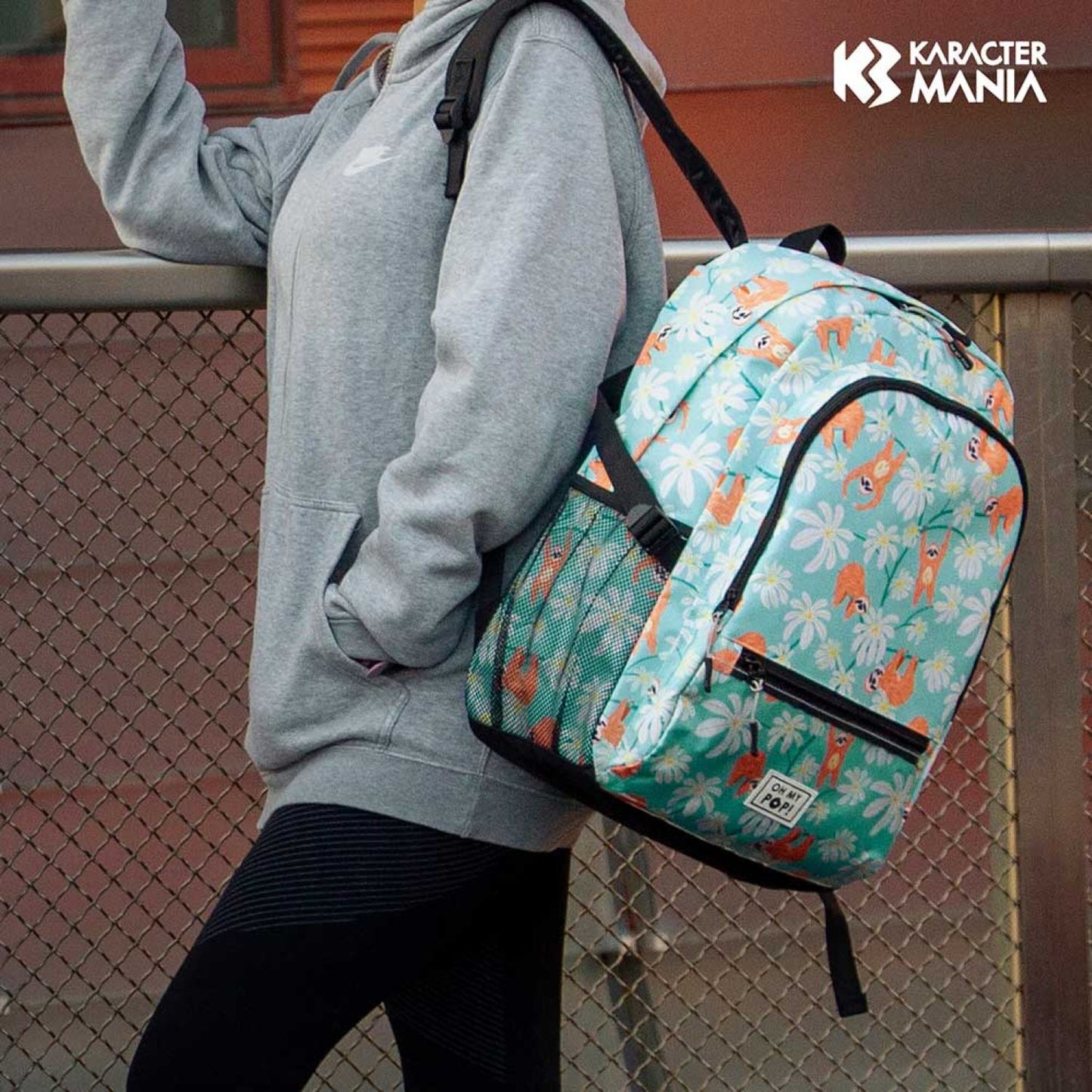 Oh My Pop! kuprinė Lazy Backpack Fight (Turkio)