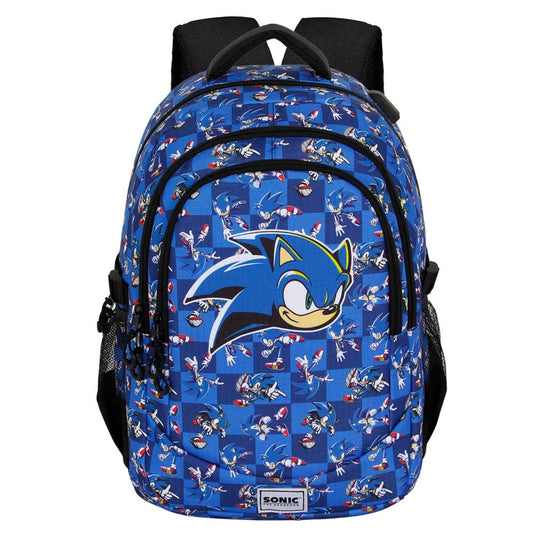 SEGA SONIC PLUS mokyklinė kuprinė (Mėlyna)