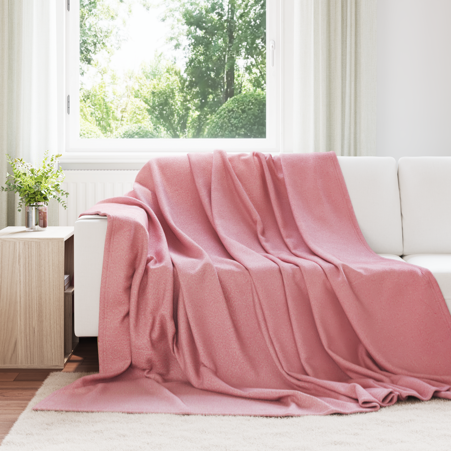 Mesti antklodės 24 pcs Rožinė 270 x 240 cm Flysas