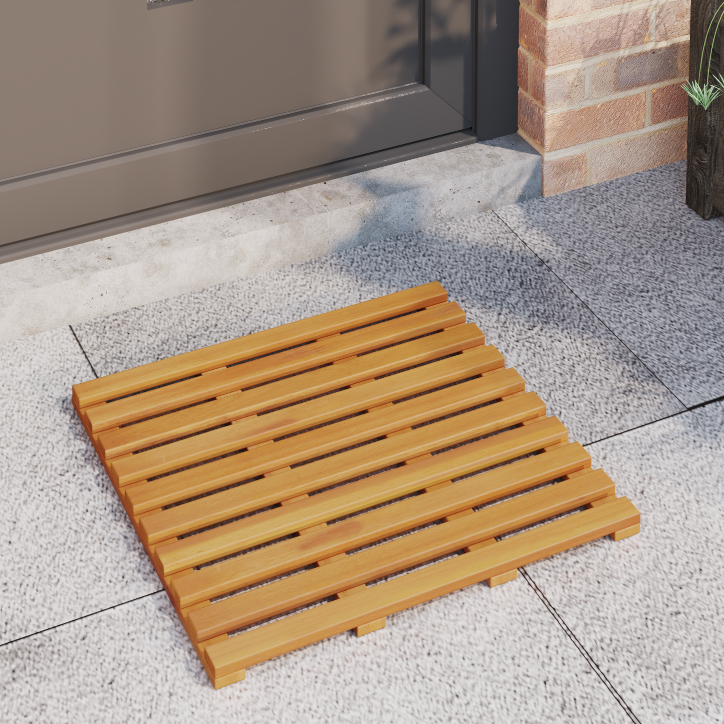 Badematte Paprastas Ruda 100 x 53 cm Medis