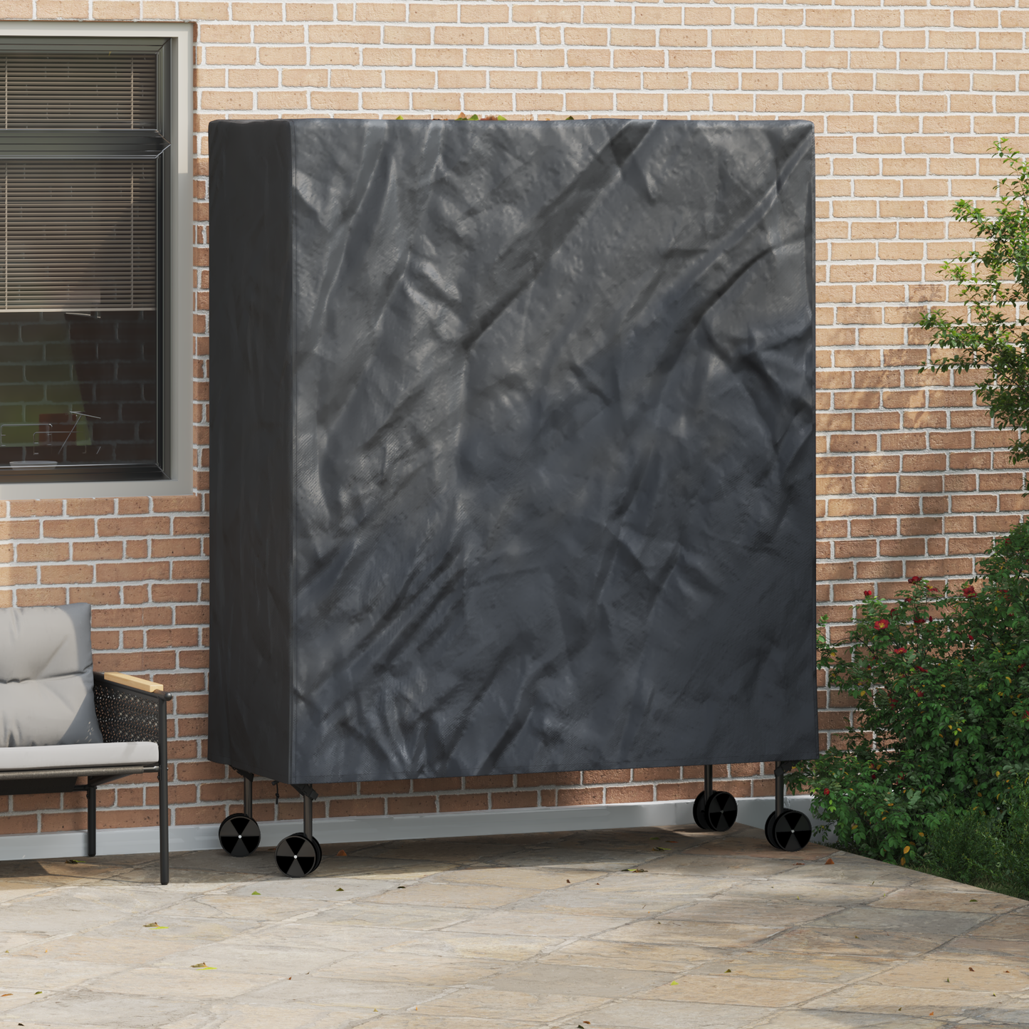 Lauko baldų uždangalas 165 x 70 x 185 cm 210D Oxford audinys
