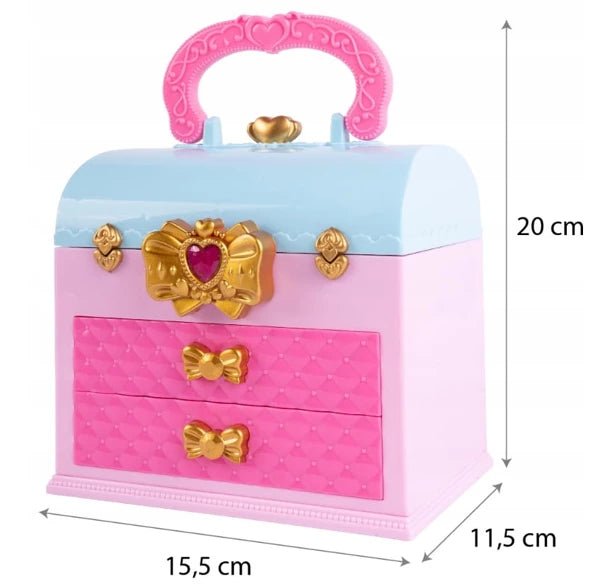 Kosmetikos, nagų ir makiažo rinkinys mergaitėms PICOLLO