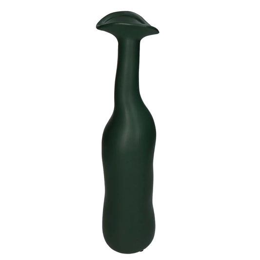 Dekoratyvinė vaza Kersten (Tamsiai žalia)