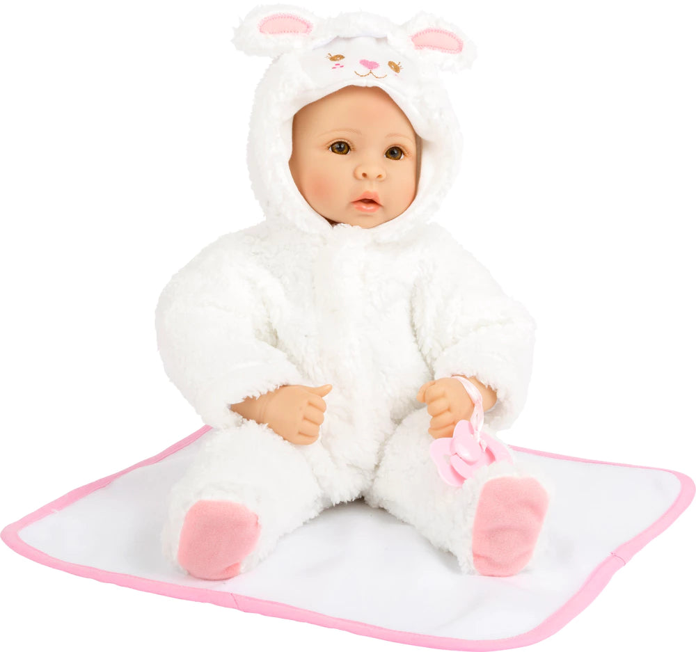 Lėlė Lammchen, 3 dalių rinkinys ( 43 × 24 × 13 cm)