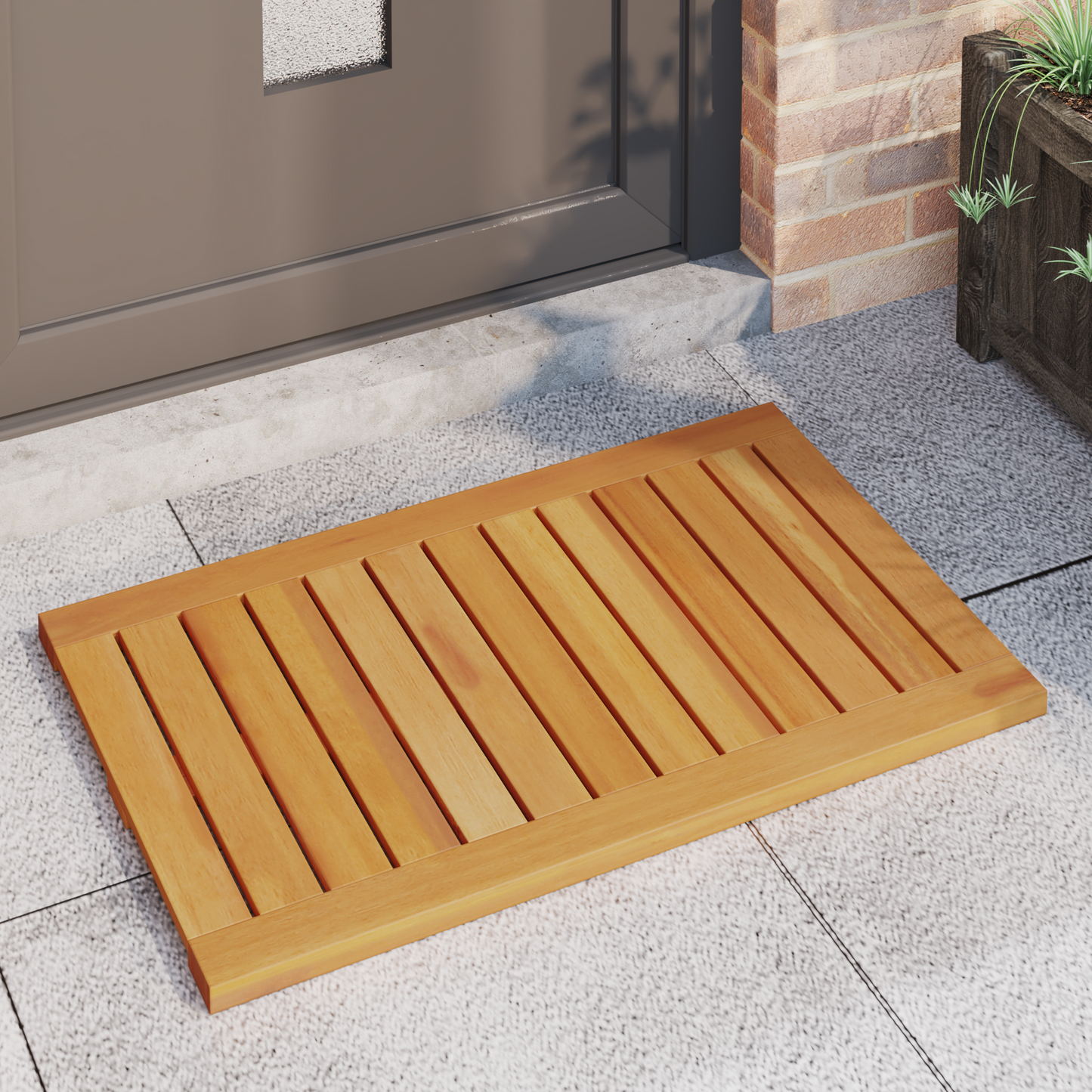 Badematte Paprastas Ruda 80 x 50 cm Medis