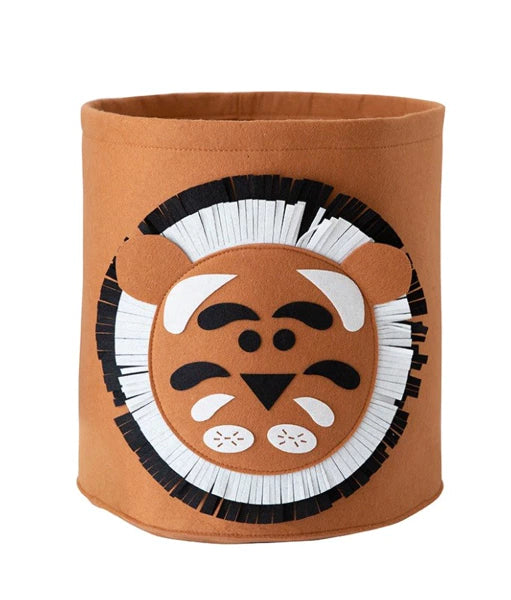 FELT krepšys žaislams, skalbiniams ar daiktams (Liūtas)