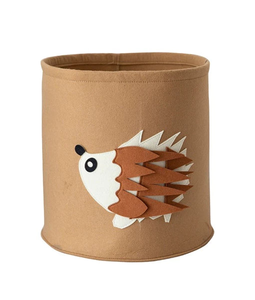 FELT krepšys žaislams, skalbiniams ar daiktams (Ežiukas)