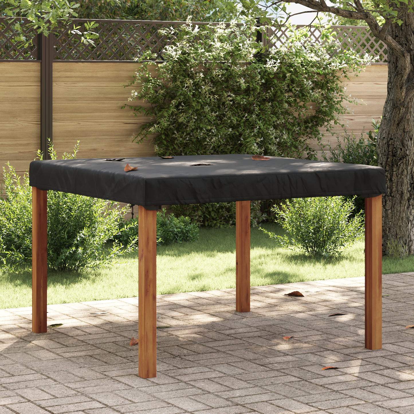 Lauko baldų uždangalas 122 x 122 x 15 cm 210D Oxford audinys