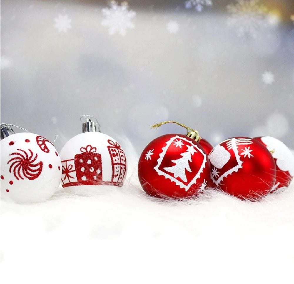 Kalėdinių žaisliukų rinkinys (16 vnt.)