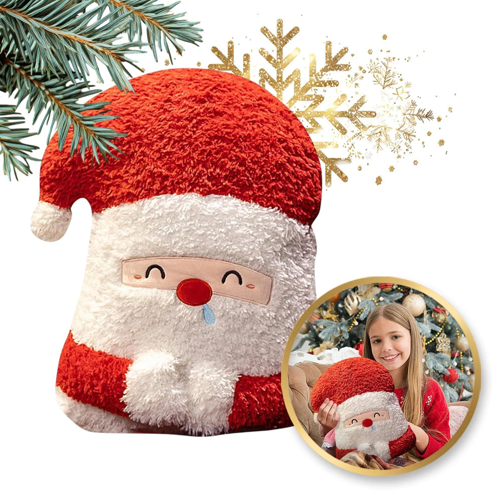 Kalėdinė dekoratyvinė pagalvėlė Kalėdų senelis (35 cm)