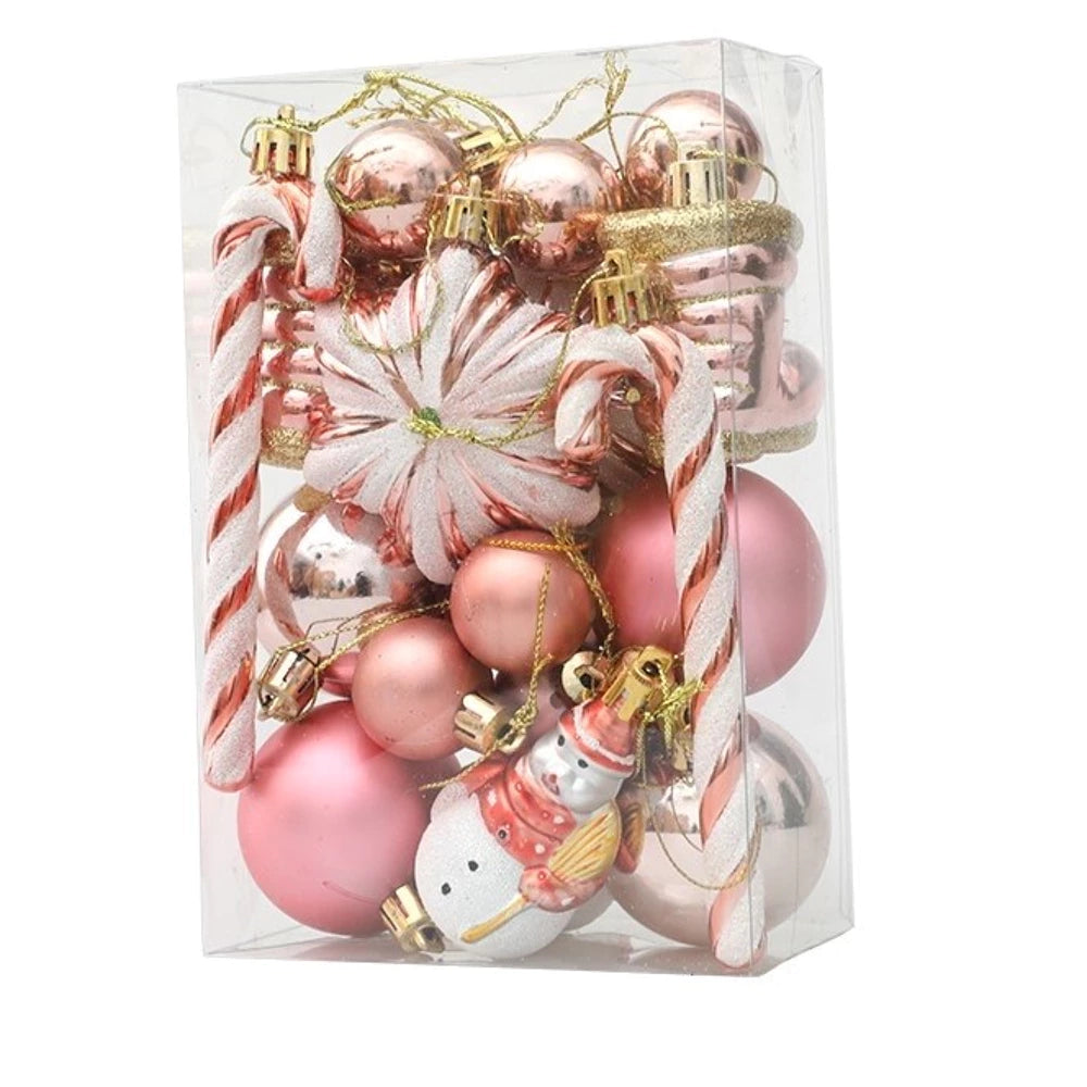 Kalėdinių žaisliukų rinkinys, 29 vnt.