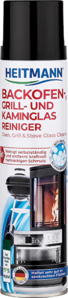Orkaičių, grilių ir židinių stiklo valiklis HEITMANN (400 ml)