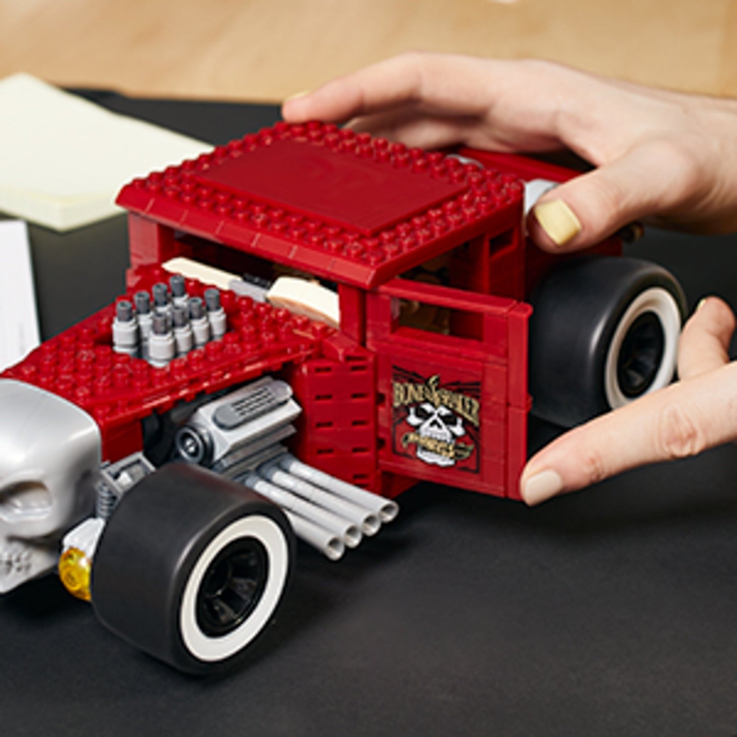 MEGA Hot Wheels Bone Shaker konstruktorius (904 detalės)