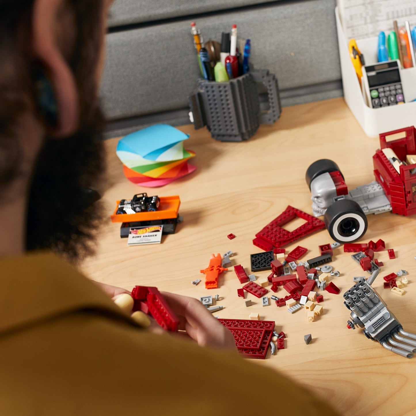 MEGA Hot Wheels Bone Shaker konstruktorius (904 detalės)