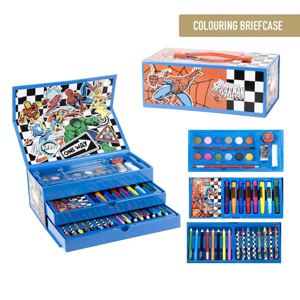 Keršytojai – 44 dalių spalvinimo ir piešimo rinkinys portfelyje