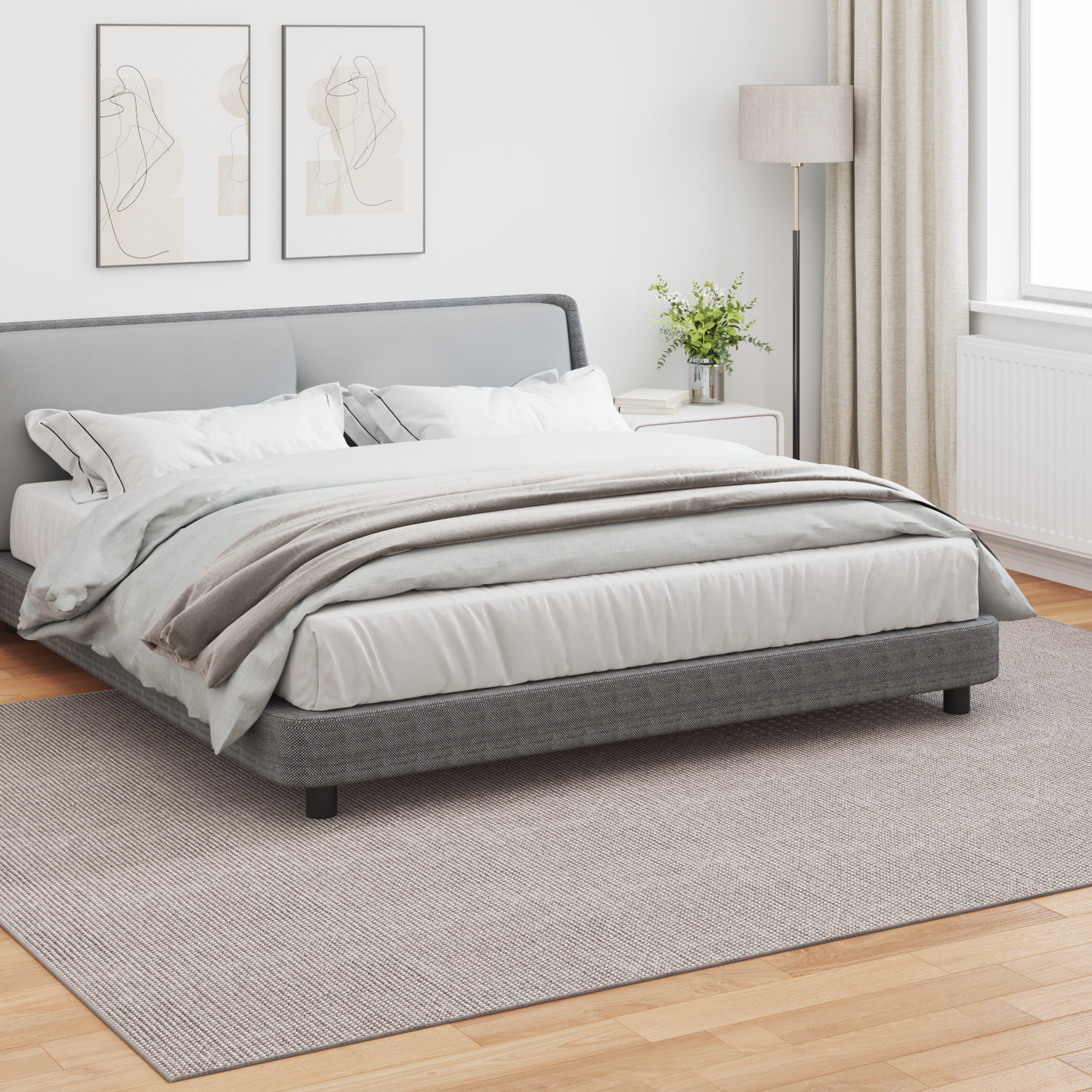 Zoninės kiliminės dangos Kremas ir Taupe 340 x 240 cm