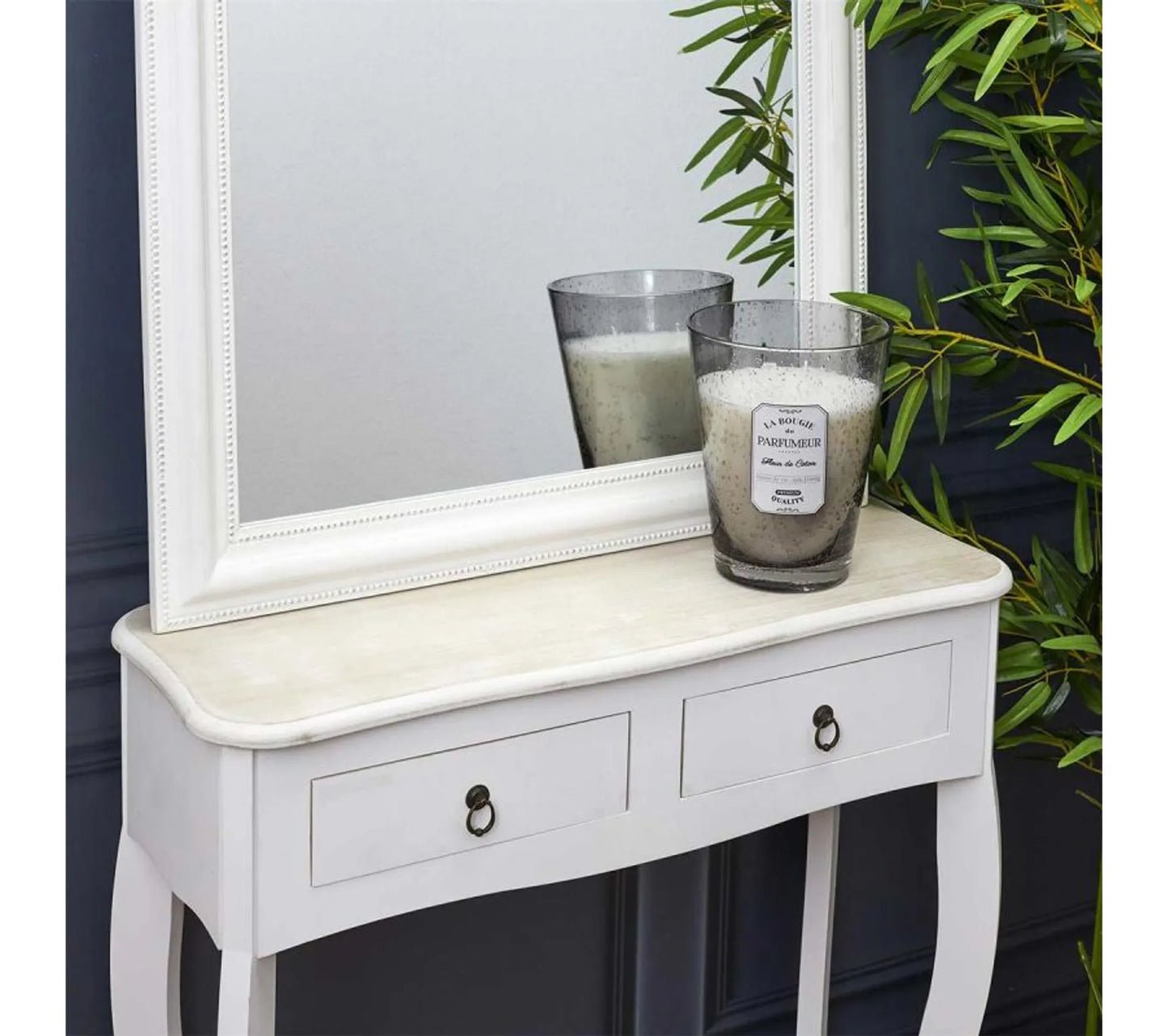 Kvapni burbulinė žvakė stikle HOME DECO CHARME (Pilka, Ø18,5 x 23 cm)