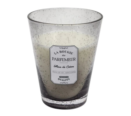 Kvapni burbulinė žvakė stikle HOME DECO CHARME (Pilka, Ø18,5 x 23 cm)