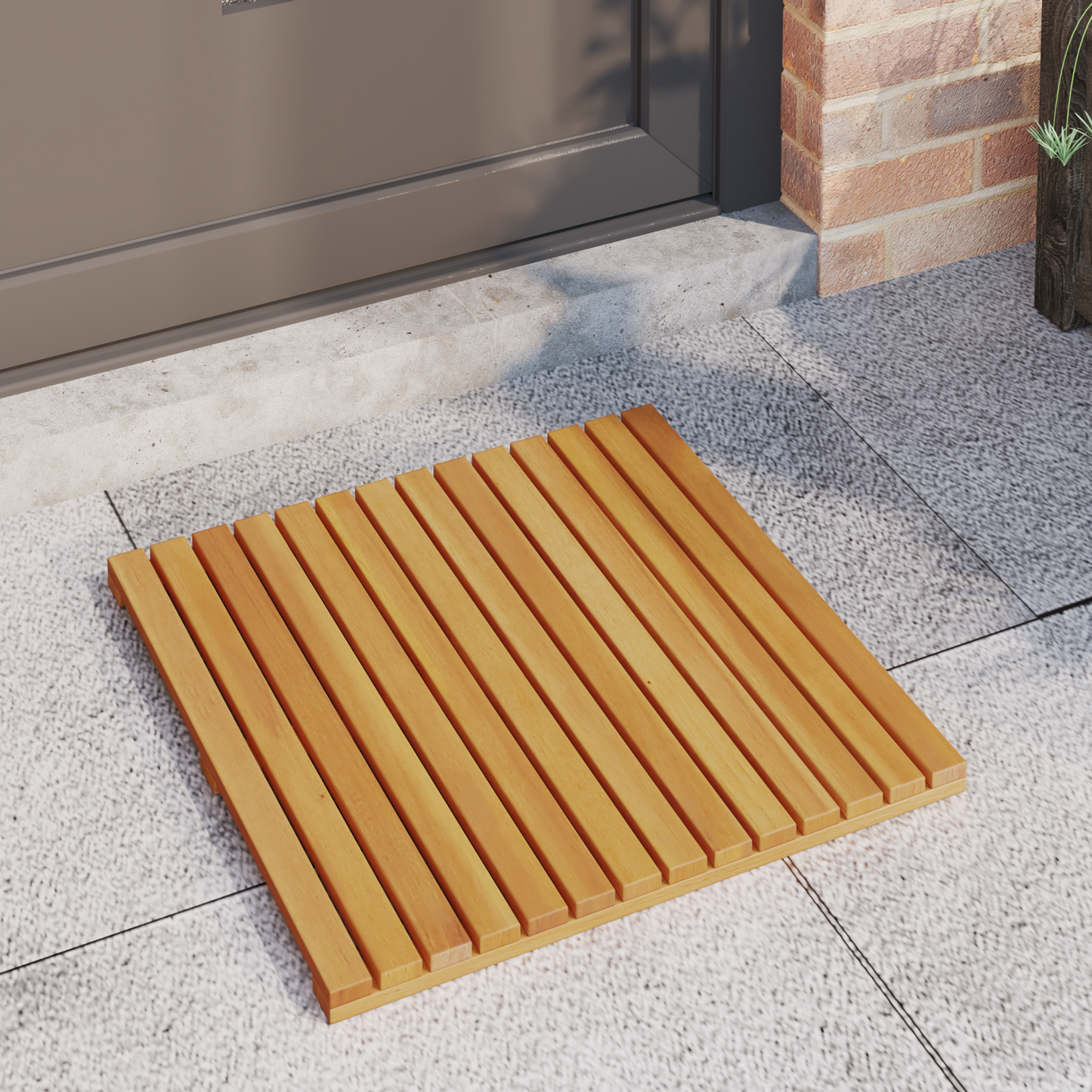 Badematte Paprastas Ruda 50 x 50 cm Medis