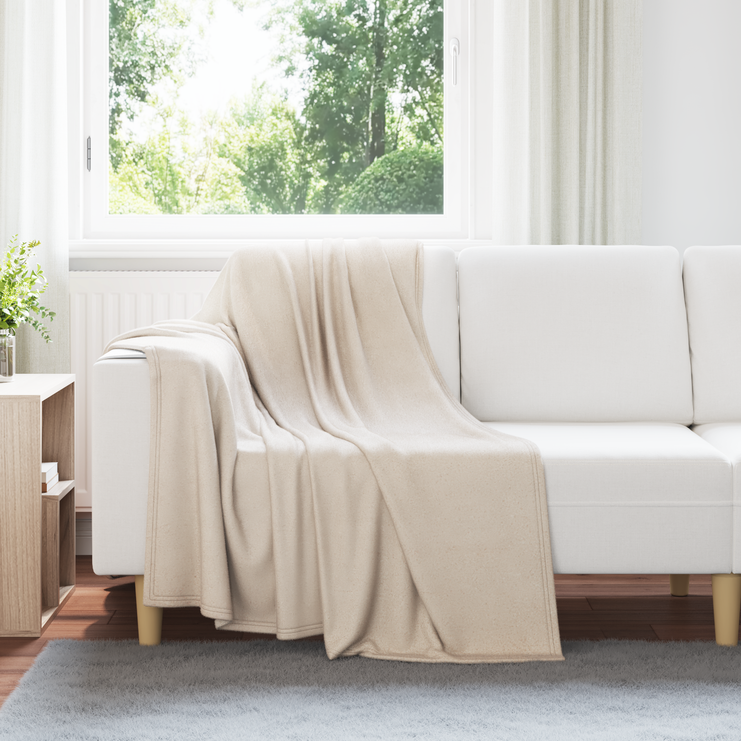 Apklotas Smėlio 170 x 130 cm Flysas