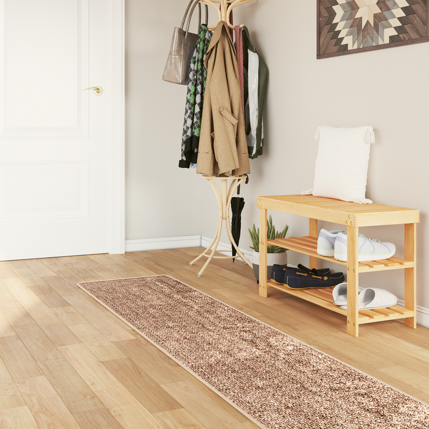 Kilimėlis MARSA Geltona 50 x 400 cm Poliesteris ir PVC