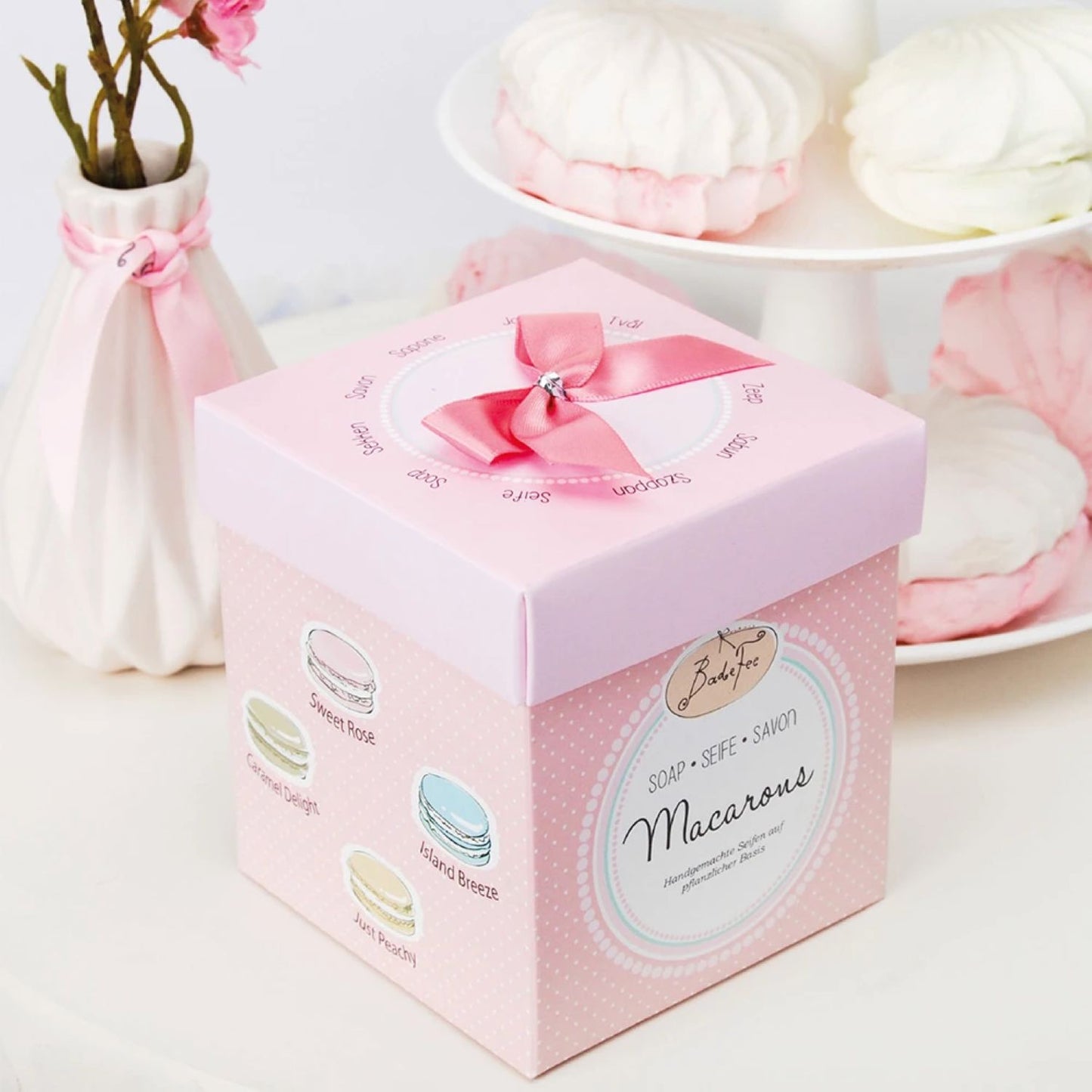 Vonios fėjos dovanų rinkinys MACARONS